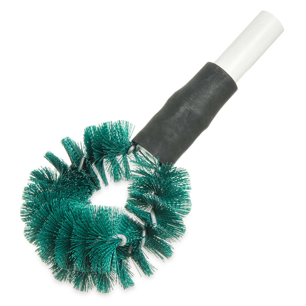 Carlisle 4139009 12" Clean-In-Place Brush w/ Polyester Bristles, Green