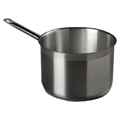 Carlisle 601075 7-qt Saucepan - Induction Compatible, 18/10 Stainless