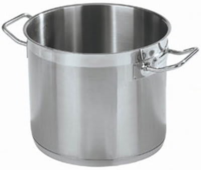 Carlisle 601112 12-qt Stock Pot - Induction Compatible, 18/10 Stainless
