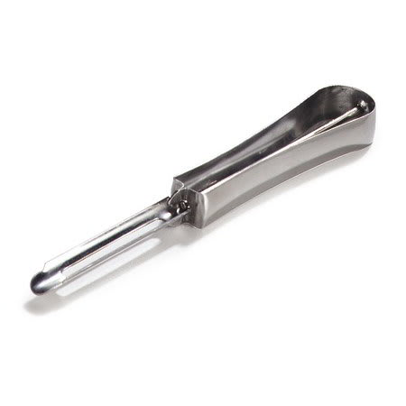 Carlisle 6020 6" Peeler - Curved Handle, Stainless