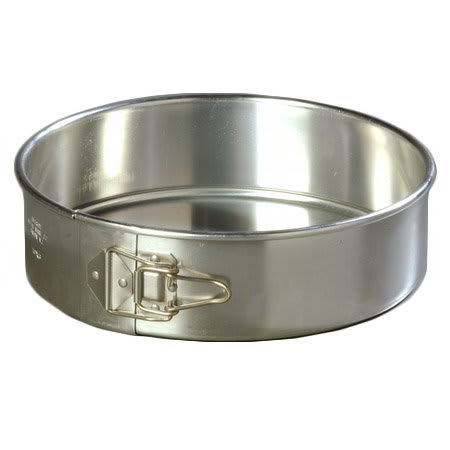 Carlisle 6044 12" Spring Form Cake Pan - Aluminum, Natural Finish
