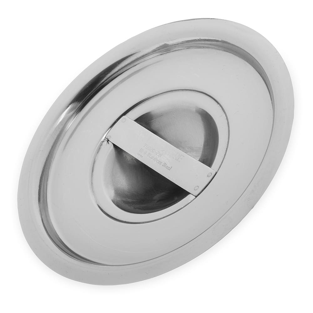 Carlisle 607902C 4.875" Round Bain Mariew Pot Cover for Model #607902, Stainless