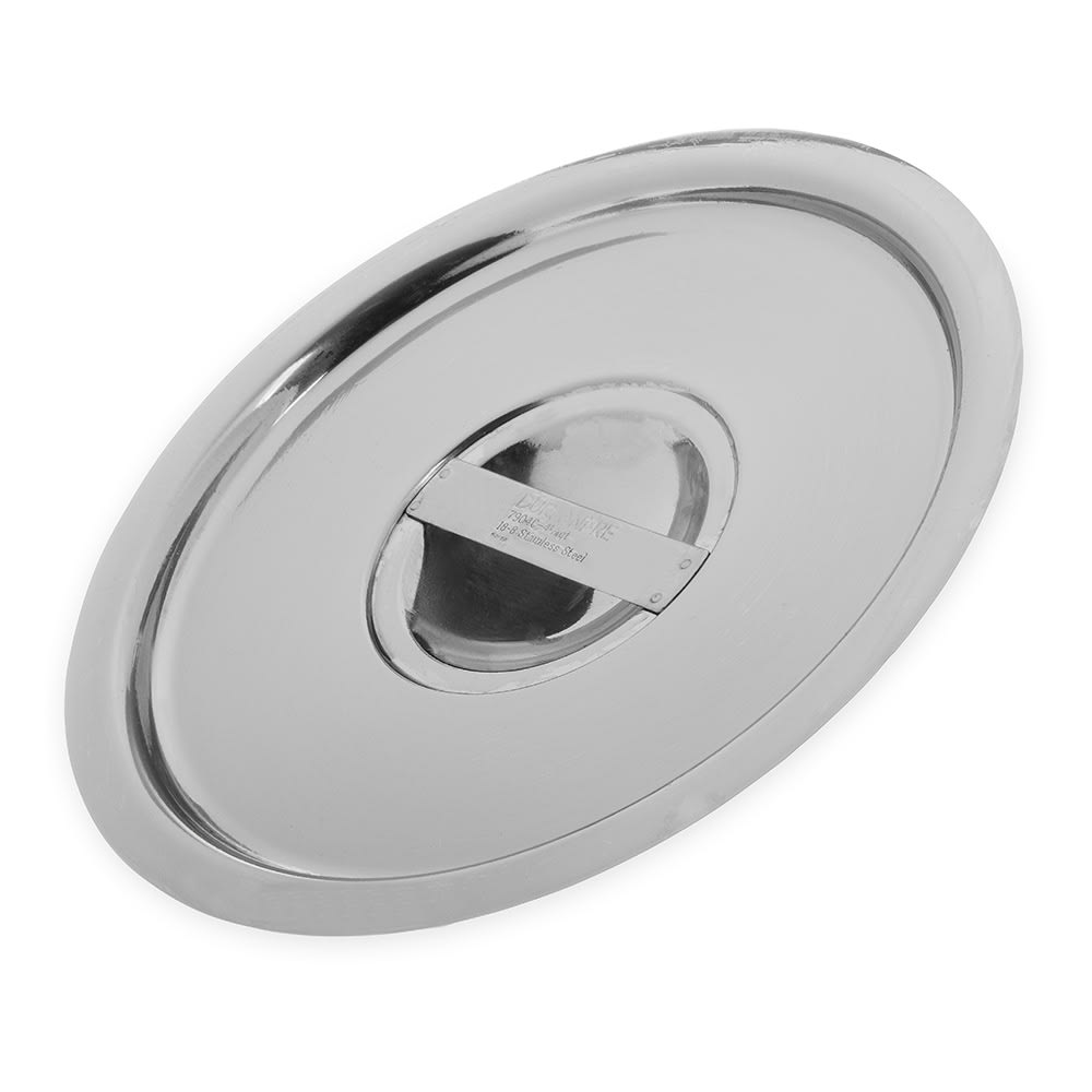 Carlisle 607904C 6.5" Round Bain Marie Pot Cover - Stainless