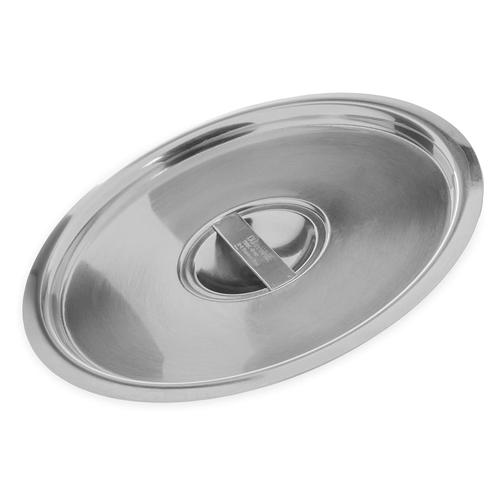 Carlisle 607908C 8" Round Bain Marie Pot Cover - Stainless