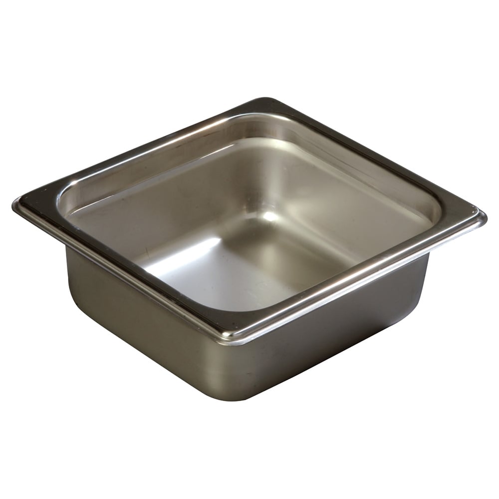 Carlisle 608162 Sixth-Size Steam Pan, Stainless