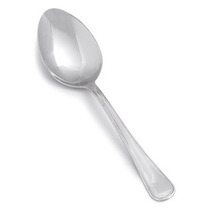 Carlisle 609009 10" Solid Serving Spoon - Hollow Handle, Stainless