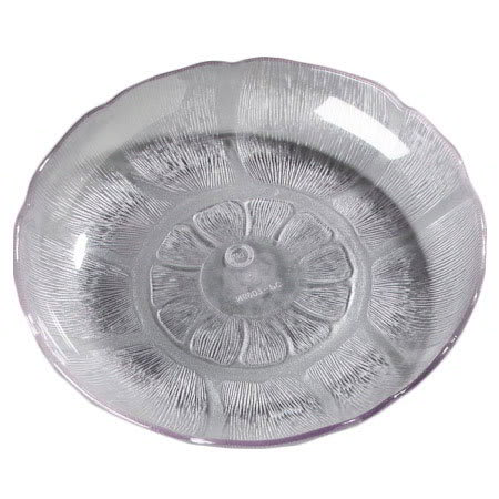 Carlisle 6907-807 8" Round Salad Plate w/ 23.9-oz Capacity, Polycarbonate, Clear