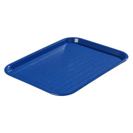 Carlisle CT1216-81-14 Rectangular Cafe Tray - (6/Pk) 16-5/16x12" Blue
