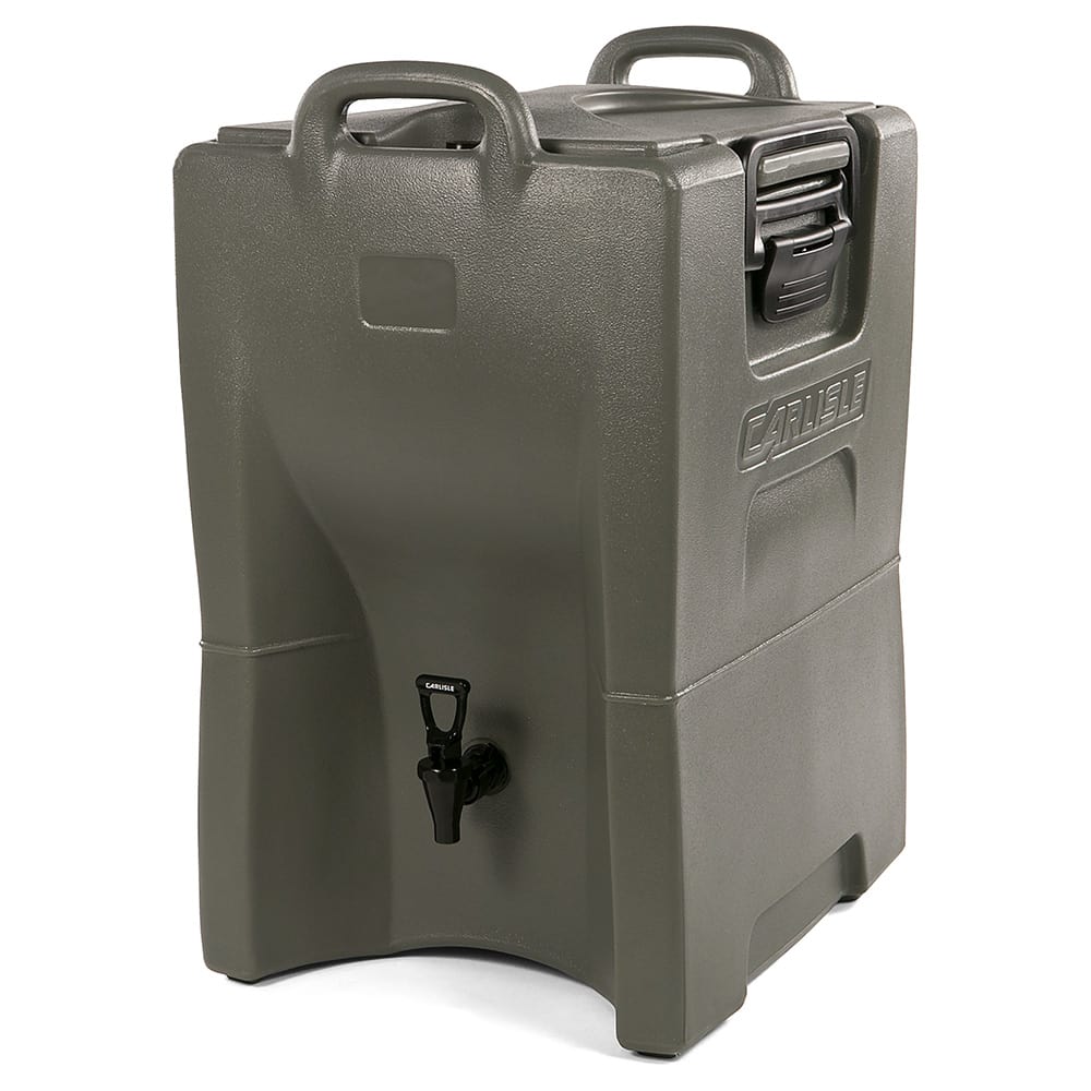 Carlisle IT100062 10-gal Cateraide Insulated Beverage Dispenser - Olive Green