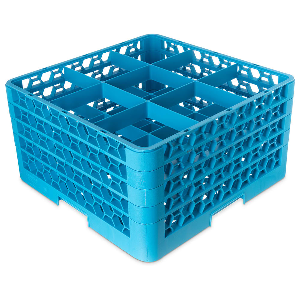 Carlisle RG9414 OptiClean™ Glass Rack w/ (9) Compartments (4