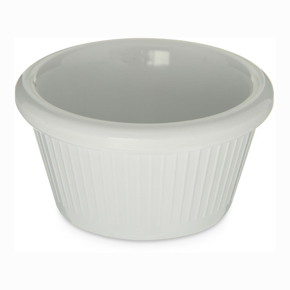 Carlisle S29202 2 oz Melamine Ramekin, White
