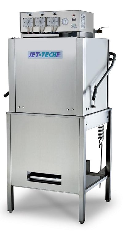 Jet Tech X35C Dishwasher, Single, Door Type, Low Temp, 37 Racks/Hr