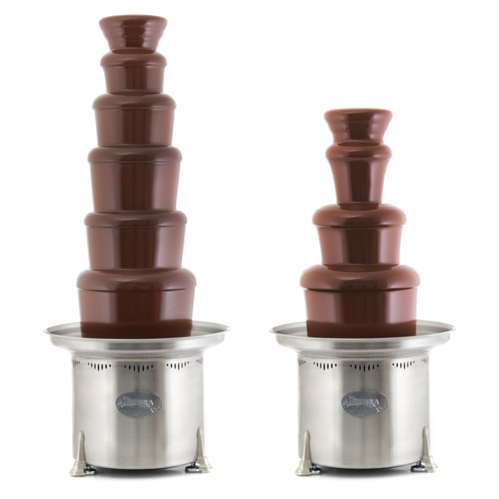 Sephra CF44R4 34"/44" Convertible 5 Tier Sephra Chocolate Fountain w