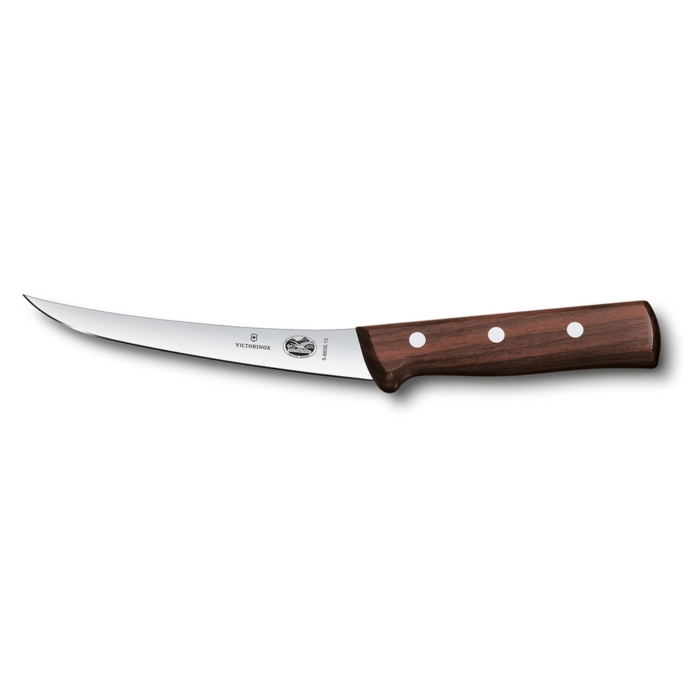 Victorinox - Swiss Army 5.6606.15 Curved Boning Knife W/ 6" Semi-Stiff ...