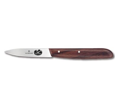 Victorinox - Swiss Army 40100 Paring Knife w/ 3.25" Blade, High Carbon, Rosewood Handle