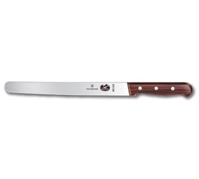 Victorinox - Swiss Army 40143 Slicer Knife w/ 10" Blade, Straight Edge, Rosewood Handle