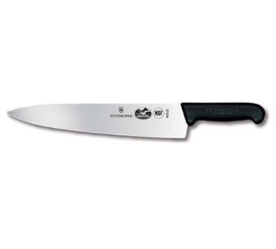 Victorinox - Swiss Army 40523 Chef's Knife w/ 7.5" Blade, Black Handle