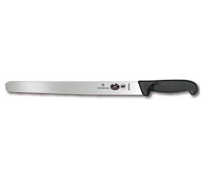 Victorinox - Swiss Army 40543 Slicer Knife w/ 12" Blade, Black Handle