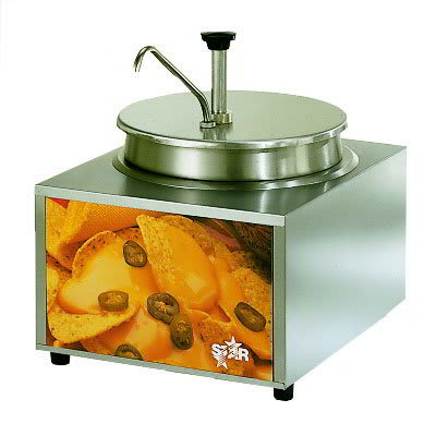 Star 11WLA-P CUL-120 11-qt Cheese Warmer & Pump, Dry Heat, Stainless, 120 V, Export