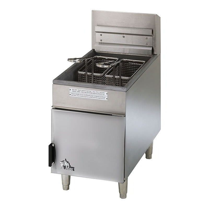 Star 404F Countertop Gas Fryer - (1) 18-lb Vat, LP
