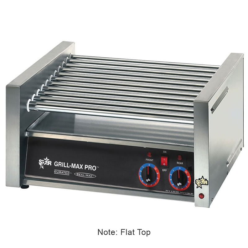 Star 50CF 50 Hot Dog Roller Grill - Flat Top, 120v
