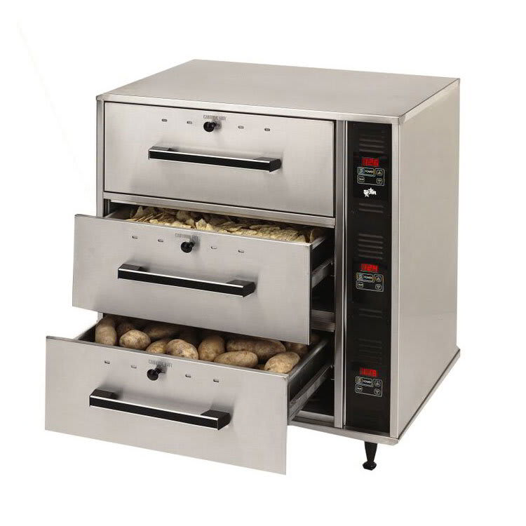 Star DW3 Warming Drawer, Standard, 3 Drawers, 120v