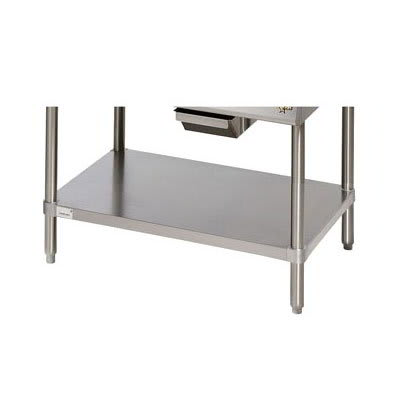 Star ESUM48SF Floor Model Stand, 47 x 24.25 x 22-in, w/ Bottom Shelf, Stainless