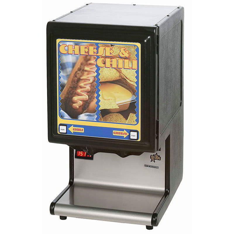 Star HPDE2P Double Hot Food Dispenser, Portion Control Peristaltic Pump
