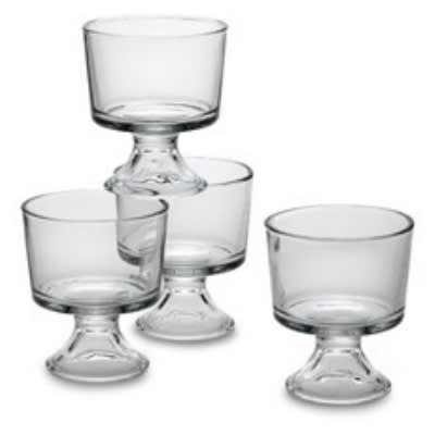 Anchor 86811L8 Presence Mini Trifle Set w/ (16)10-oz Trifles, Crystal