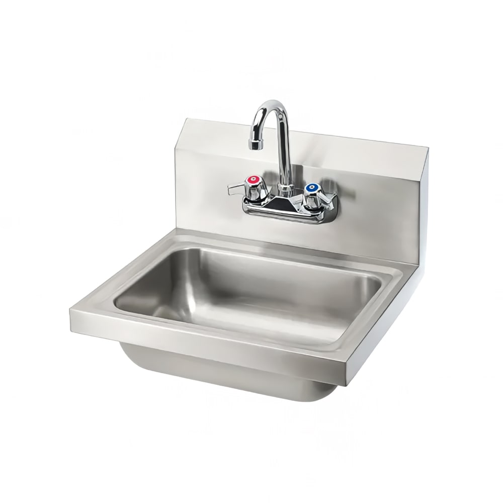 Splash Hs Gf 14 10 5 Wall Mount Commercial Hand Sink W 14 L X