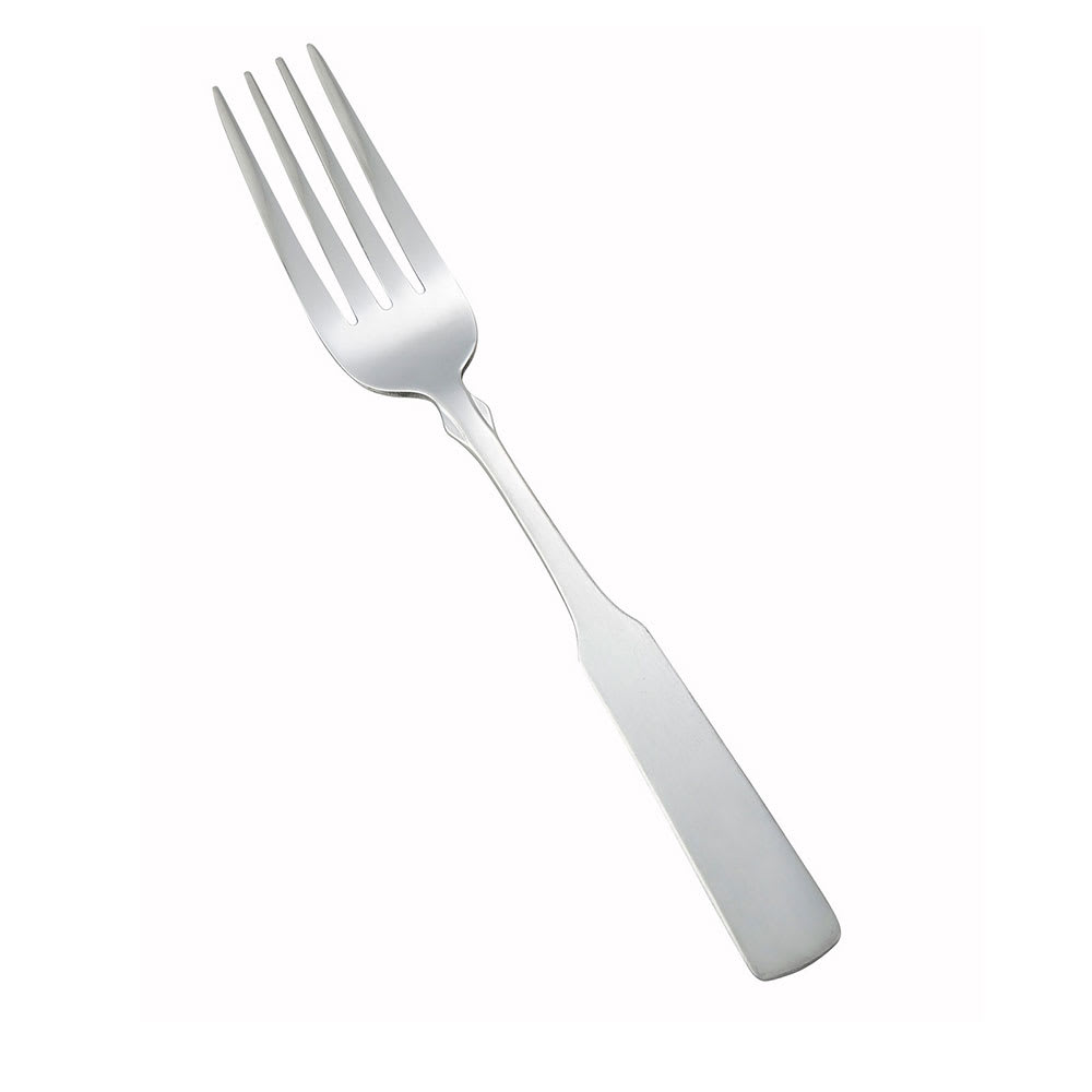 Winco 0025-05 Dinner Fork, Satin Finish, 18/0 Stainless Steel, Heavy Weight, Houston Design