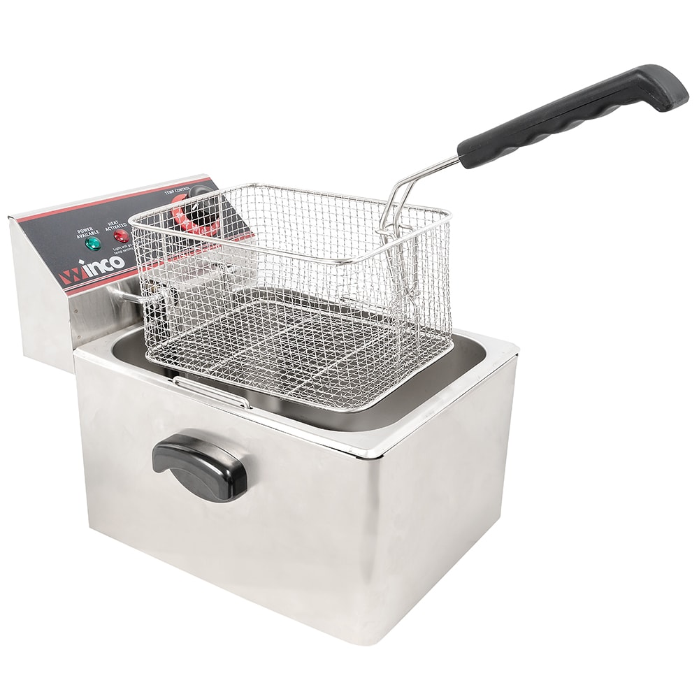 Winco EFS16 Countertop Electric Fryer (1) 16 lb Vat 120v