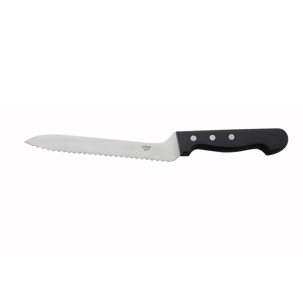 Winco KB-7C Bread Knife w/ 7" Blade & POM Handle