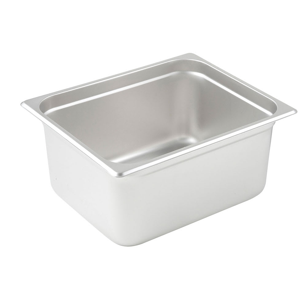 Winco SPJP-904 NSF 4-Inch Deep One-Ninth Size Anti-Jamming Steam Table Pan