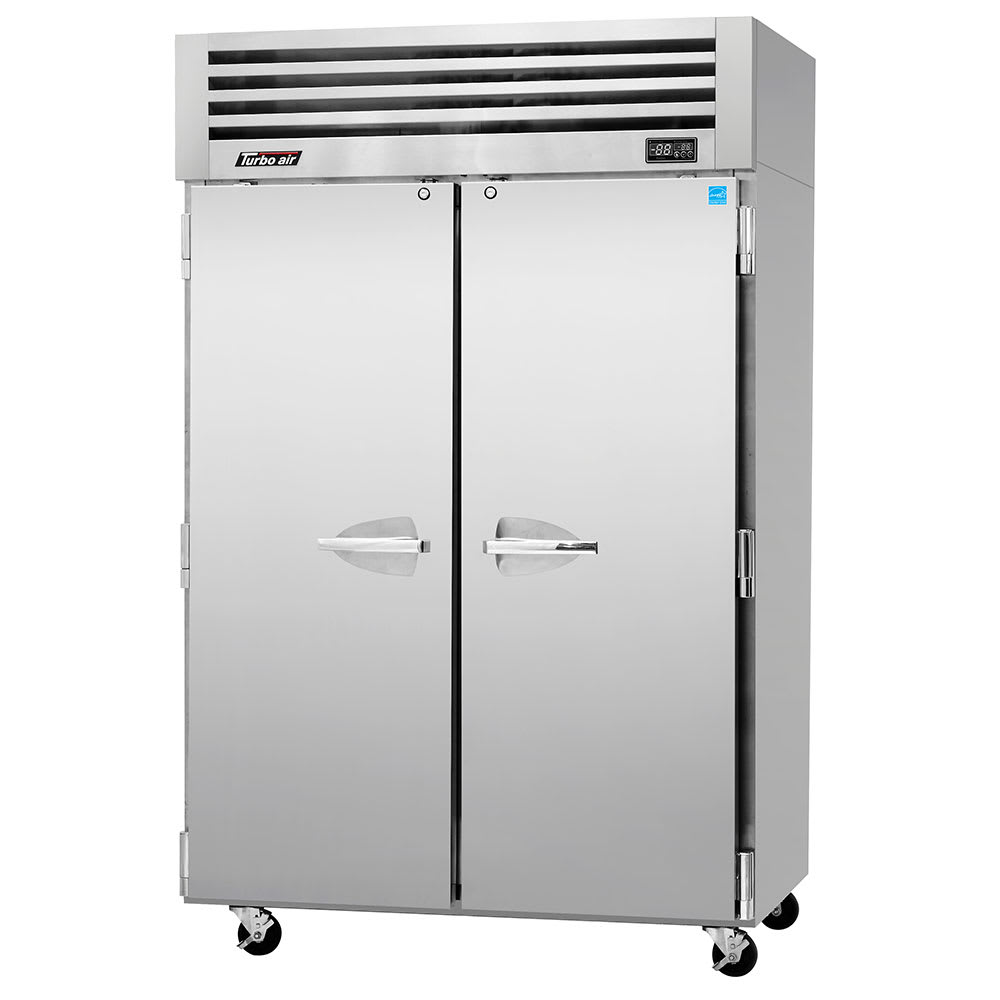 Turbo Air PRO-50R 51" Two Section Reach-In Refrigerator, (2) Solid Door, 115v