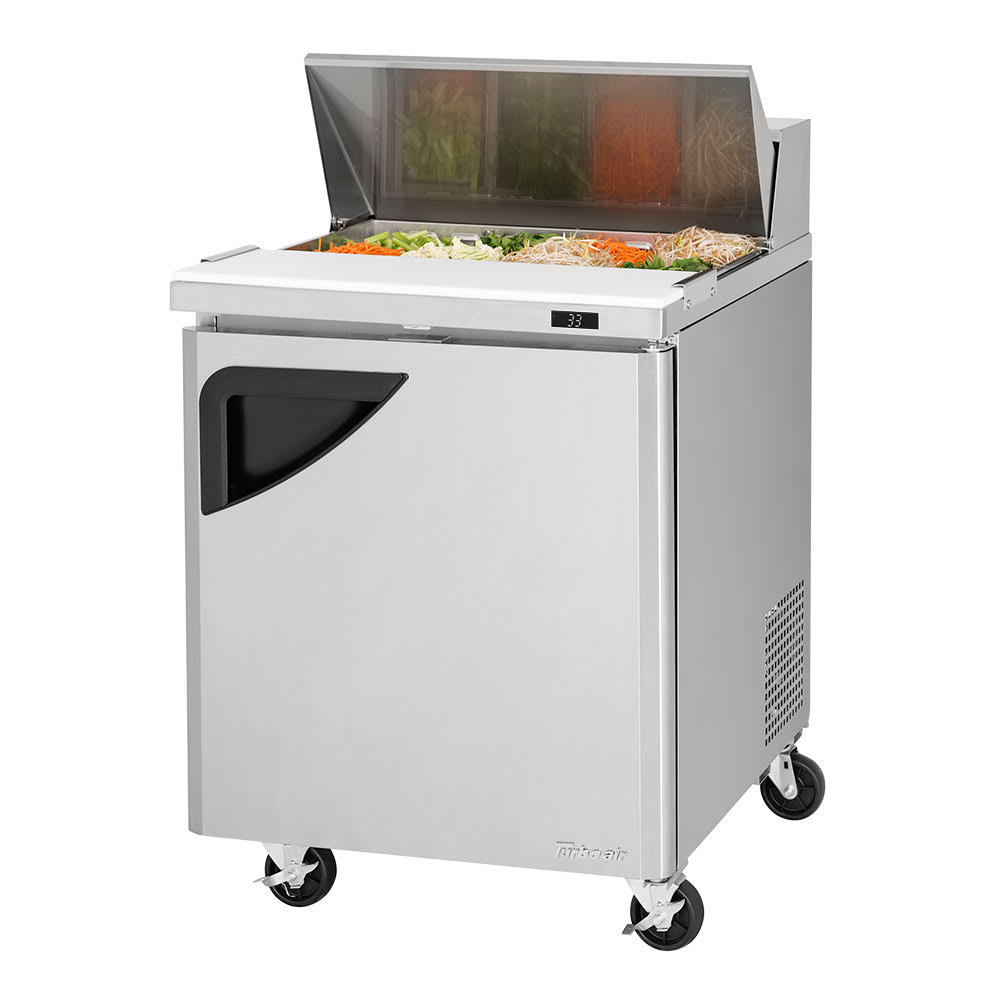 Turbo Air TST-28SD-N 27" Sandwich/Salad Prep Table w/ Refrigerated Base, 115v