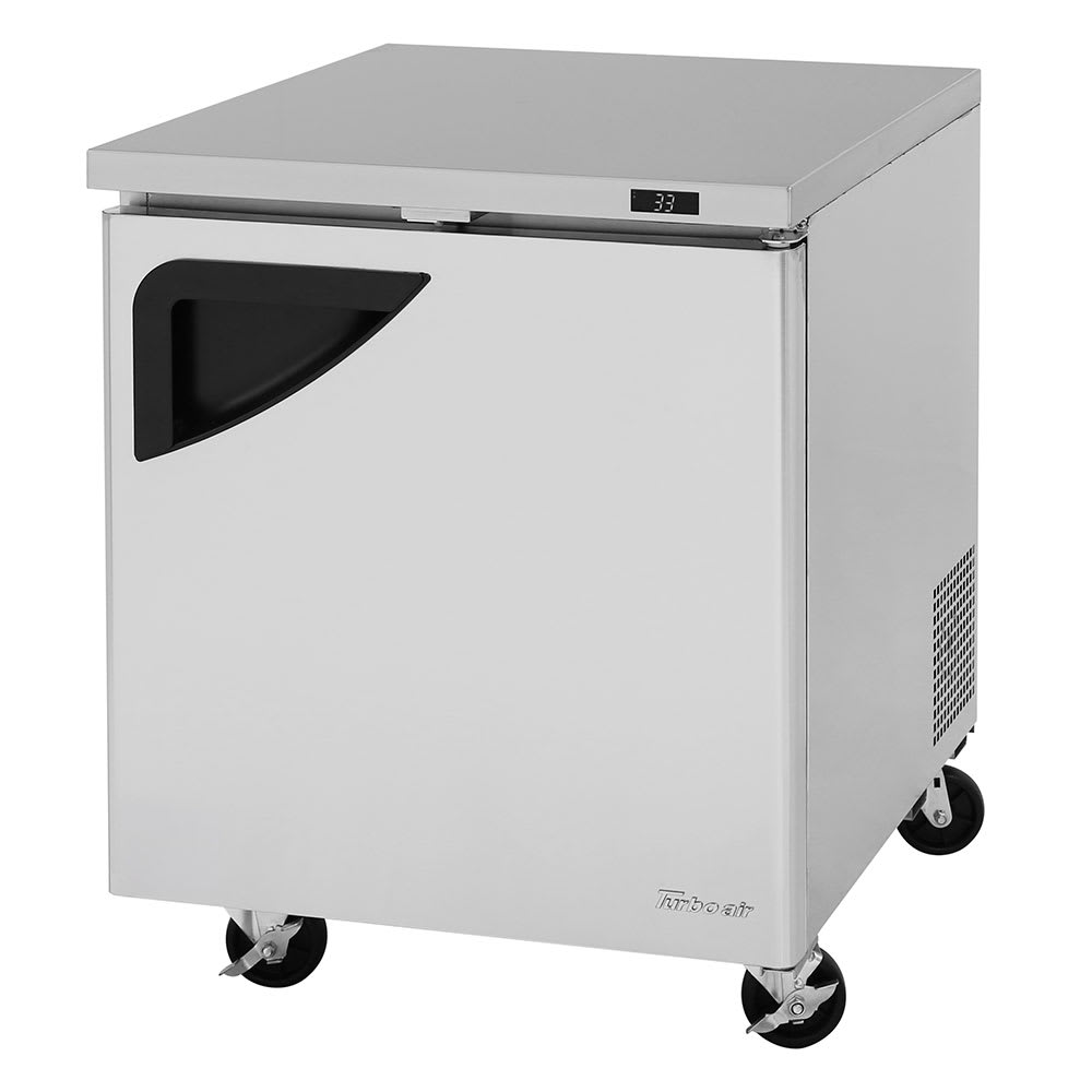 Turbo Air TUR-28SD-N 6.8 cu ft Undercounter Refrigerator w/ (1) Section & (1) Door, 115v