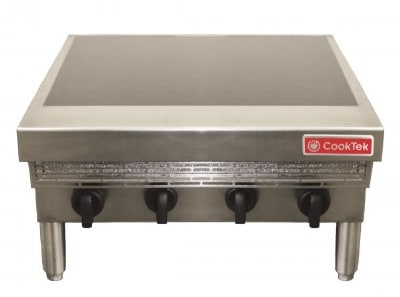 CookTek MC14004-400 Countertop Commercial Induction Range w/ (4) Burners, 376-424v/3ph