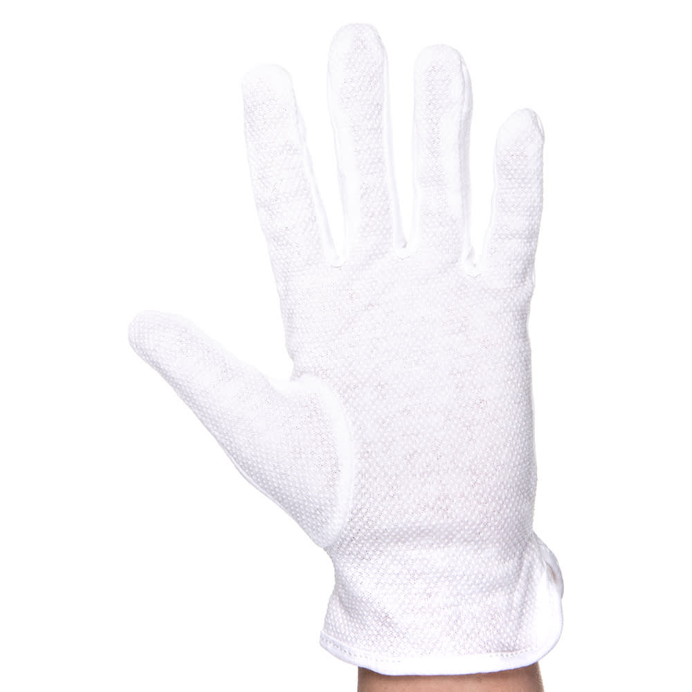 long white pvc gloves