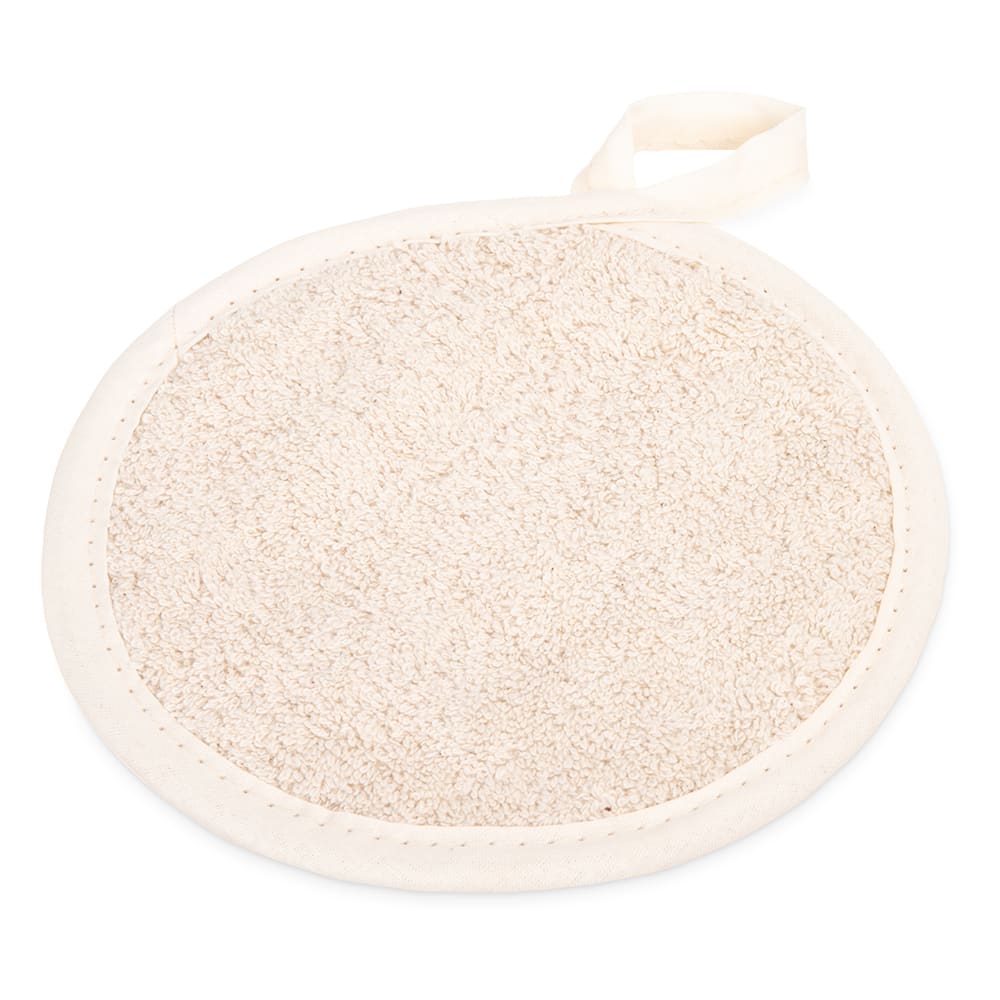 San Jamar 813RPH 8" Round Heavy Duty Cotton Terry Pot Holder