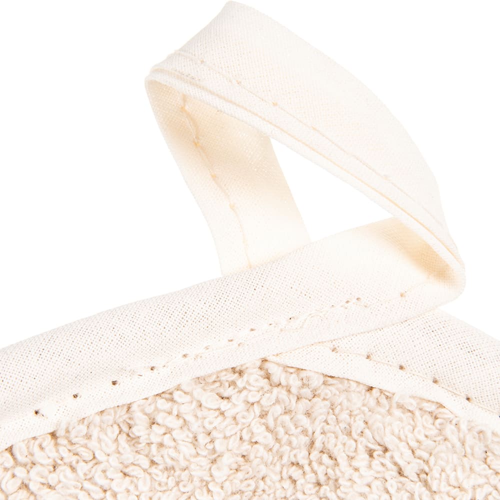 San Jamar 813RPH 8" Round Heavy Duty Cotton Terry Pot Holder