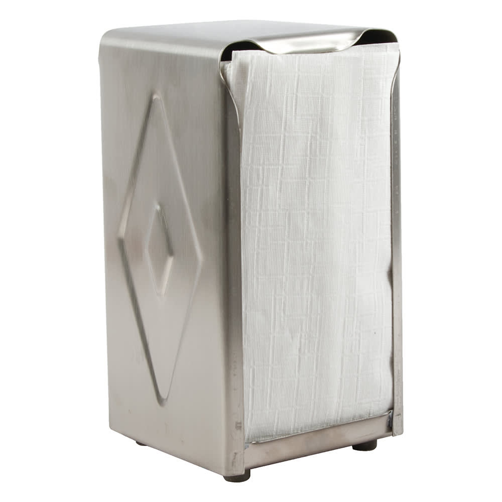 San Jamar H900X Tabletop 150 Tallfold Napkin Dispenser TwoSided
