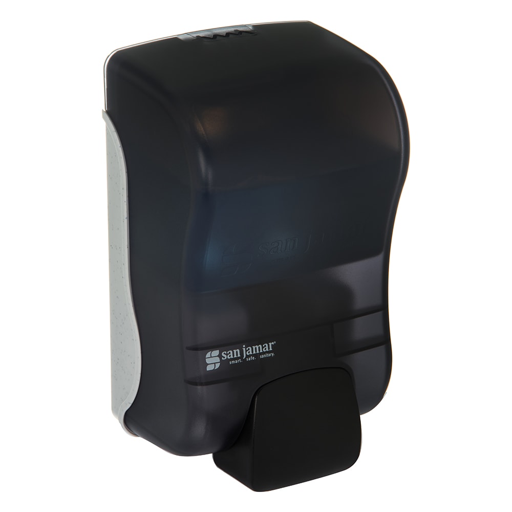 San Jamar SF900TBK 900 mL Wall-Mount Foam Soap Dispenser - Manual ...