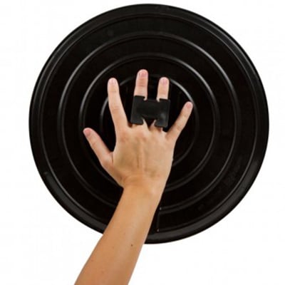 San Jamar ST14 14-in Safe Tray w/ Retractable Clip On Bottom Of Tray For Better Balance