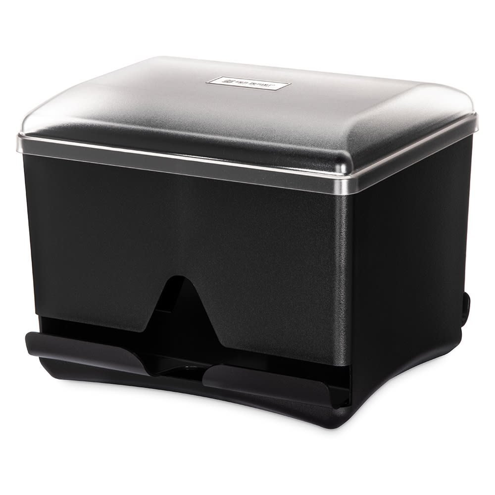 San Jamar ST500 Double Sided Straw Dispenser 500 Capacity, Black