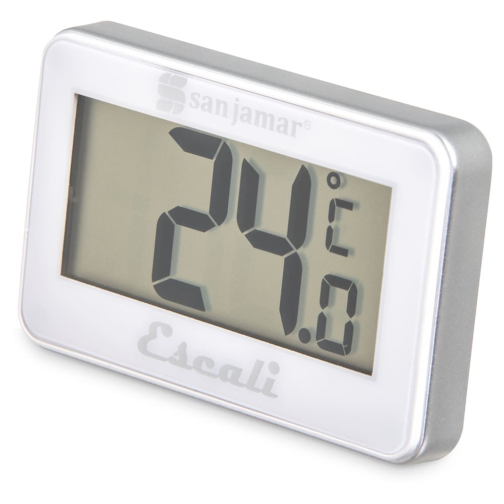 San Jamar THDGRF Escali 2 5/8" Digital Thermometer w/ 4° to 122°F