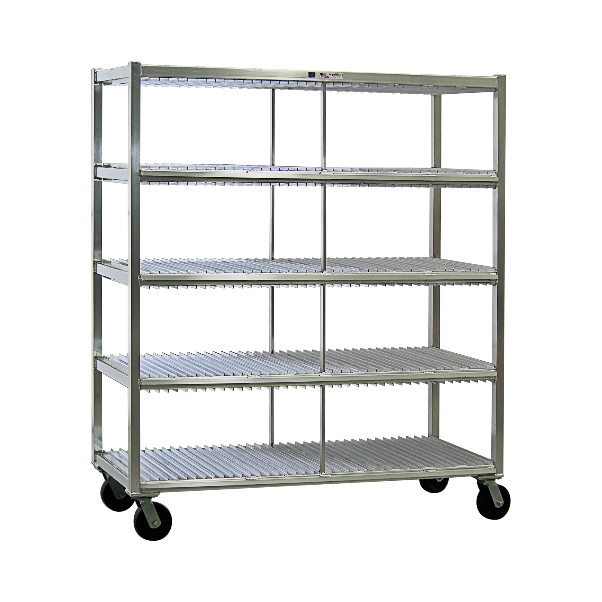 New Age 96709 4 Level Mobile Drying Rack for Trays