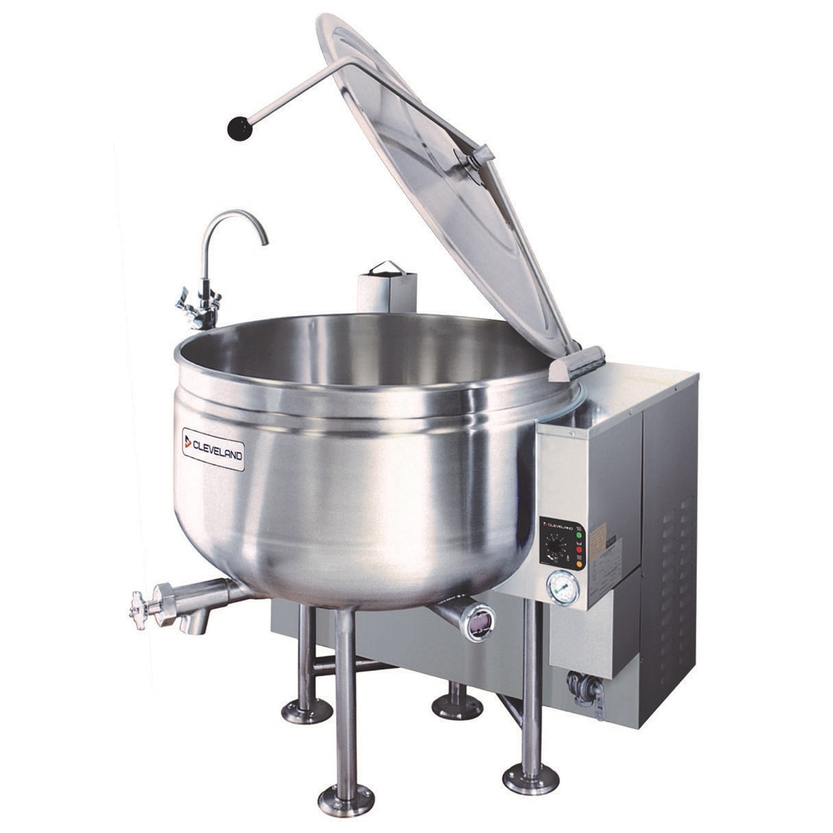 Cleveland KGL60SH 60 gal Steam Kettle Stationary, Full Jacket, Liquid