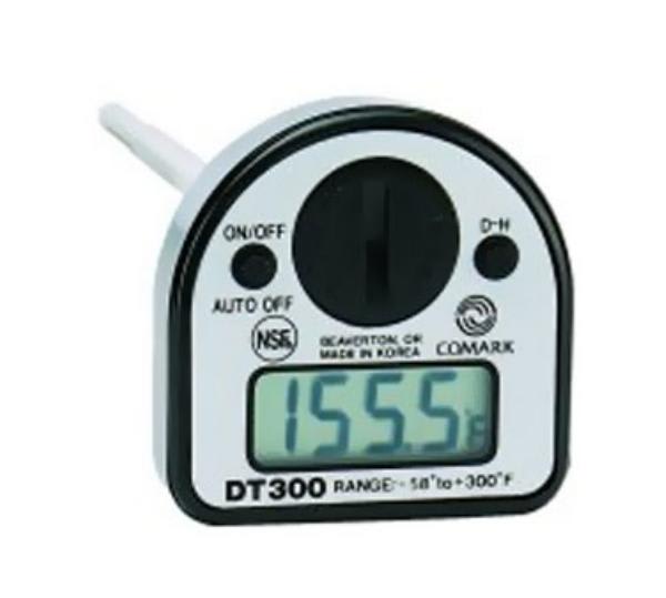 Comark DT300NSF Pocket Thermometer, Digital, Data Hold Button, -58 to 300 F