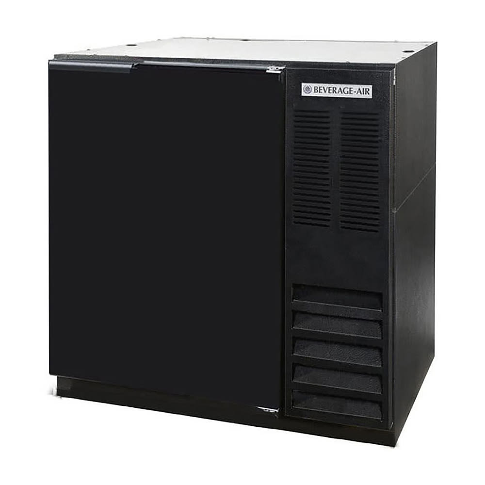 Beverage Air BB36HC-1-F-S-27 36" (1) Section Bar Refrigerator - Swinging Solid Door, 115v